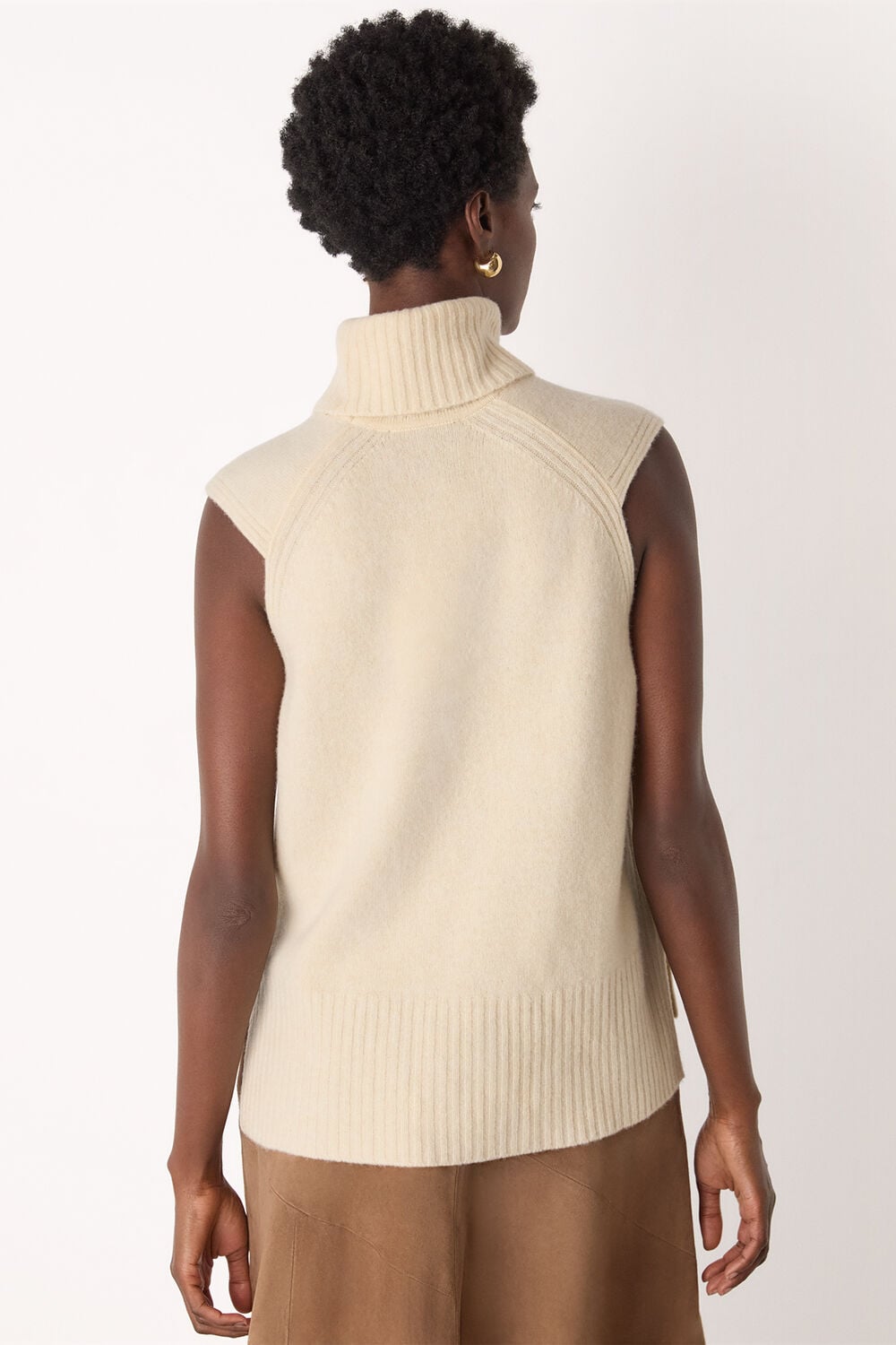 Roll Neck Detail Tank