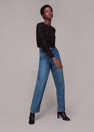 Deep Cuff Long Sleeve Top