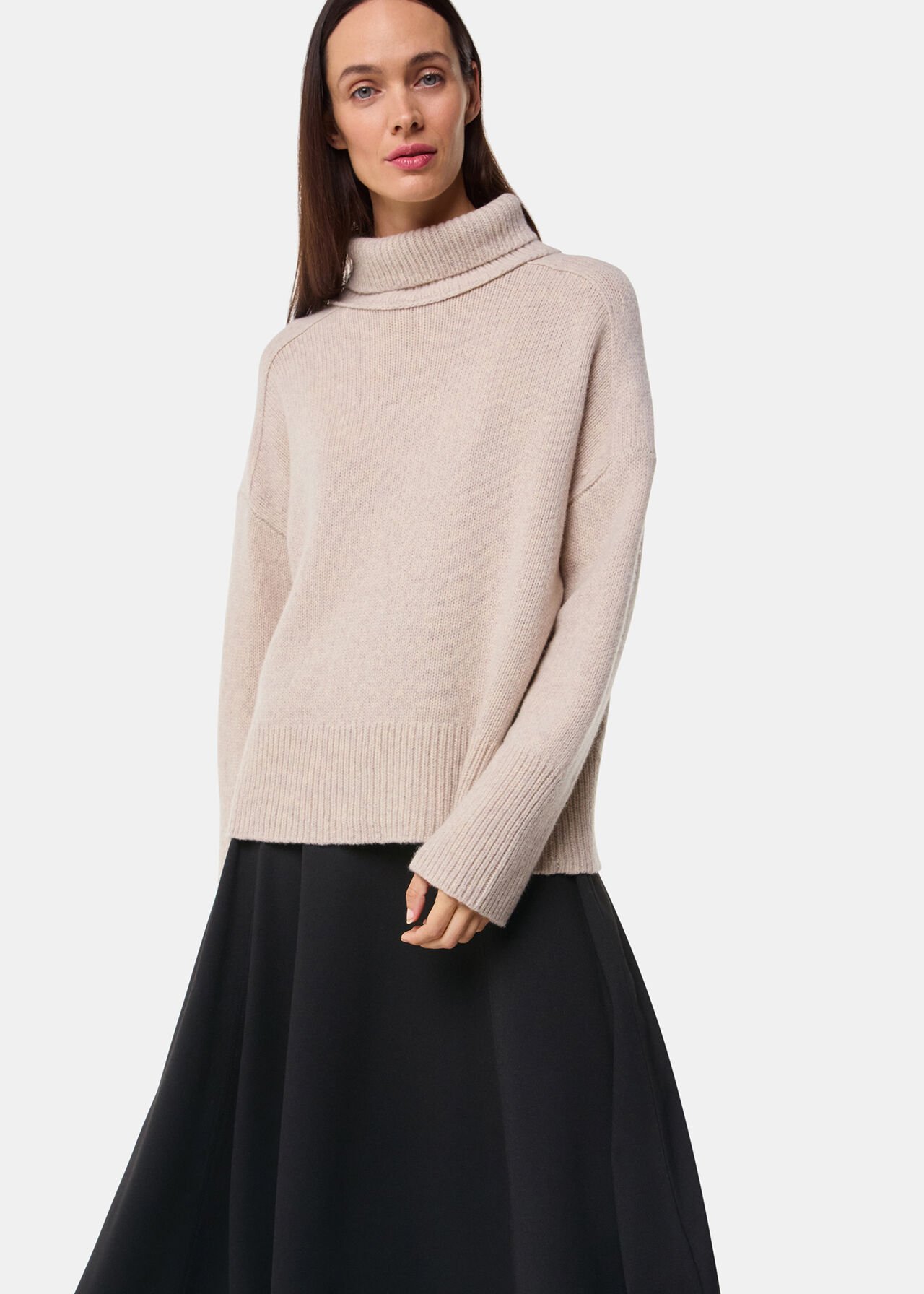 Ponte Full Skirt
