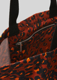 Ludlow Printed Tote Brown/Multi