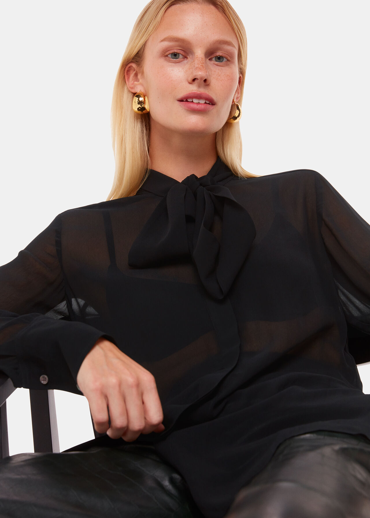 Amy Tie Detail Blouse