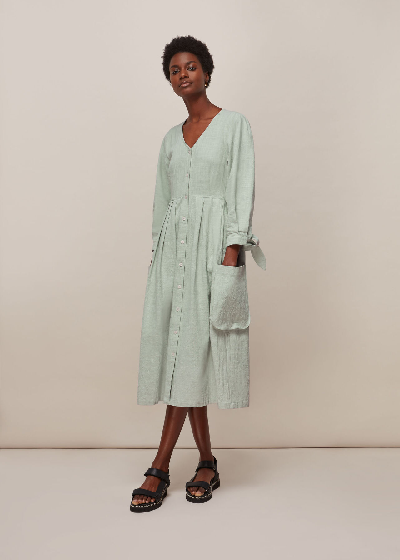 Pale Blue LF Markey Orlando Dress | WHISTLES