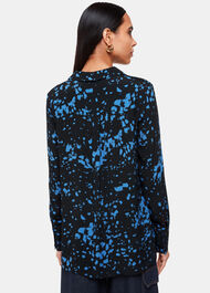 Smudged Spot Print Shirt