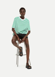 Stripe Short Sleeve T-shirt