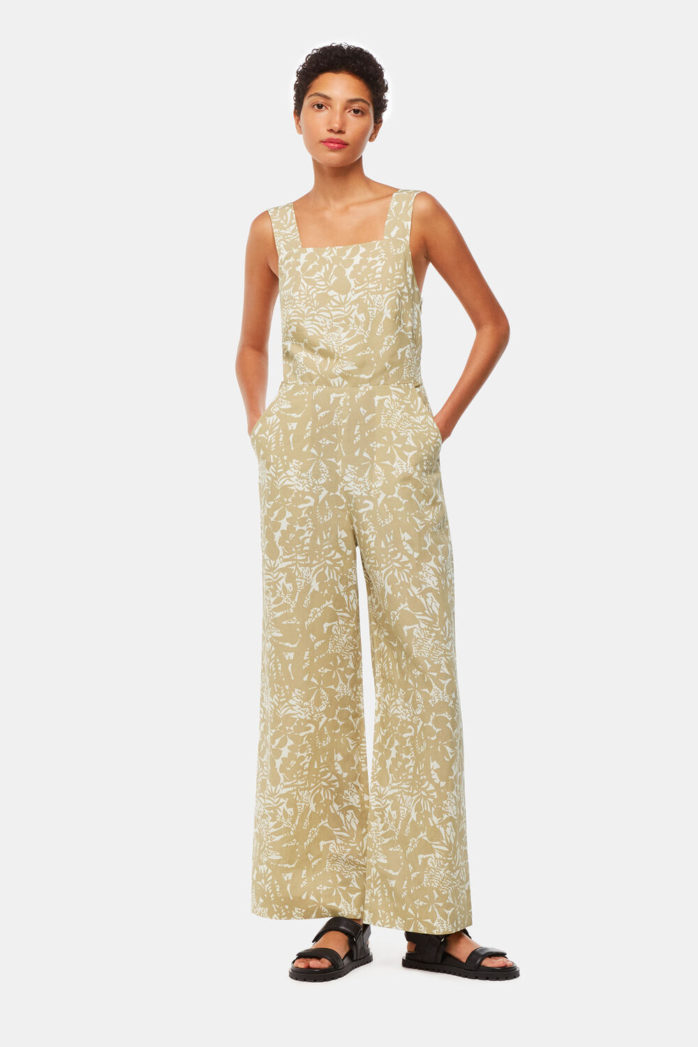 Tropical Leaves Jumpsuit