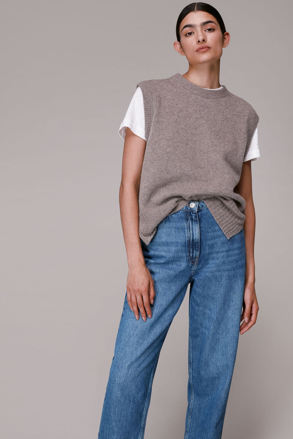 Authentic Side Split Jean