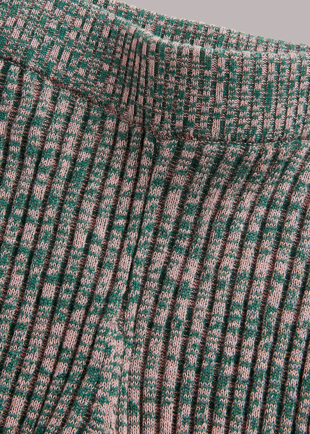 Rib Knit Marl Flare