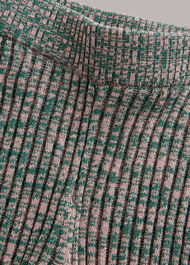 Rib Knit Marl Flare