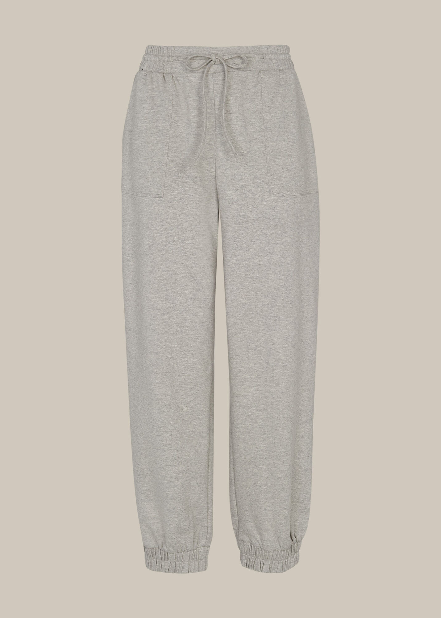 Grey Marl Premium Lounge Jogger WHISTLES Whistles UK