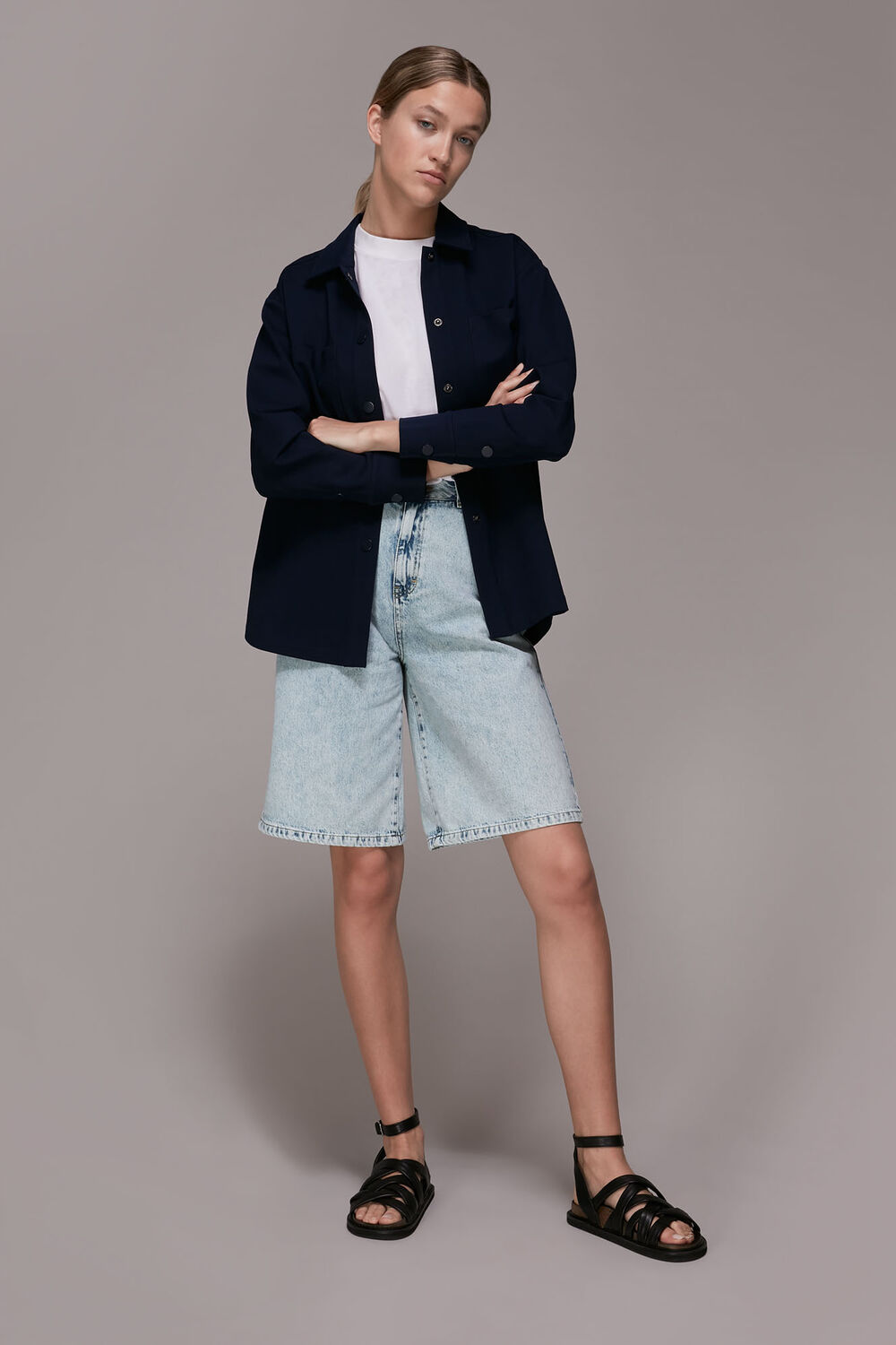 Denim Bermuda Short