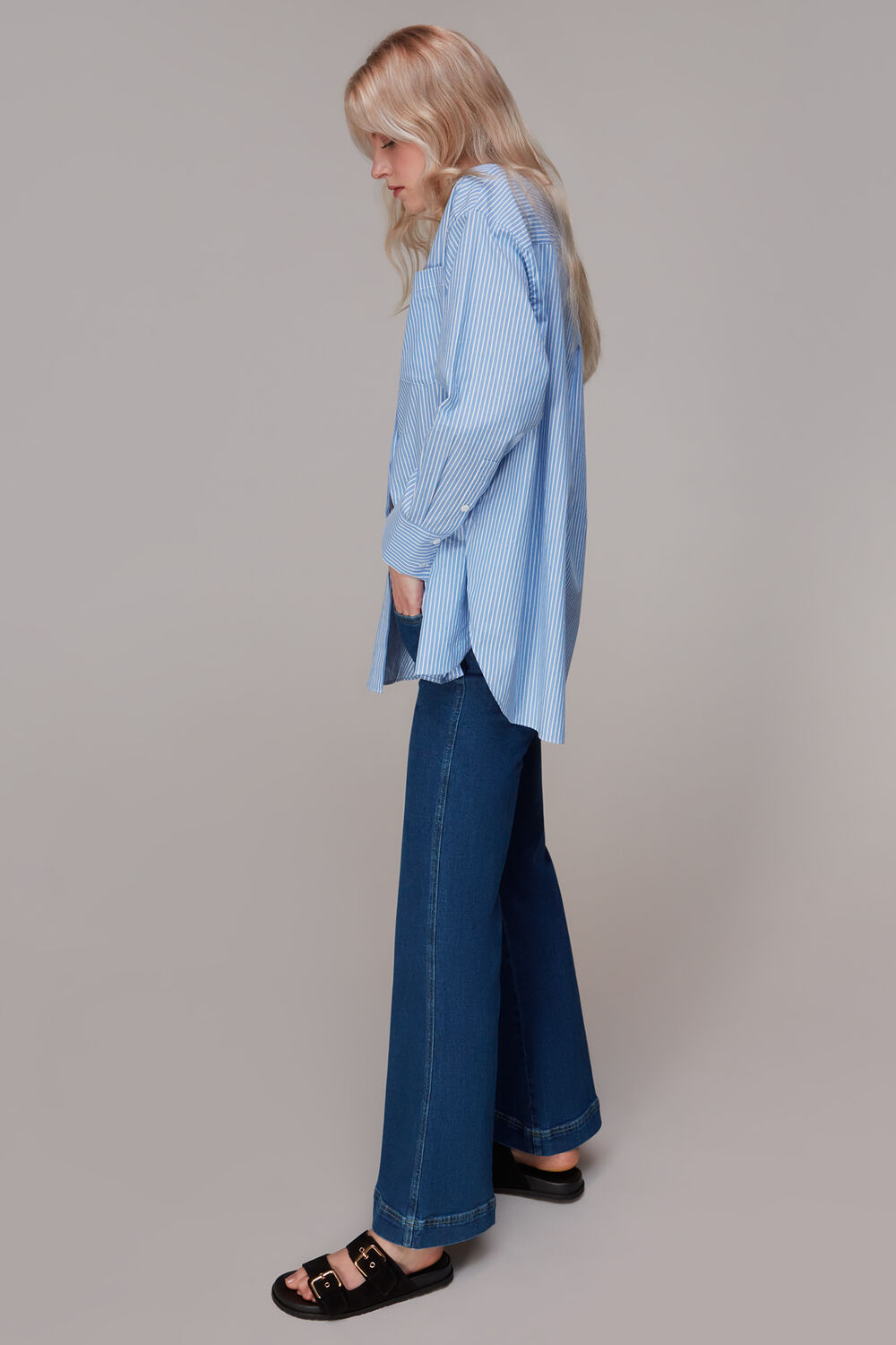 Lucy Stretch Flared Jean