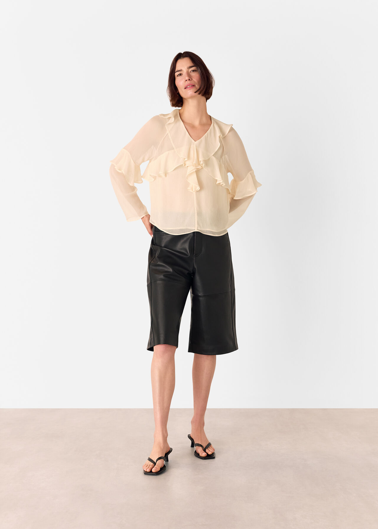 Ruffle Frill Blouse