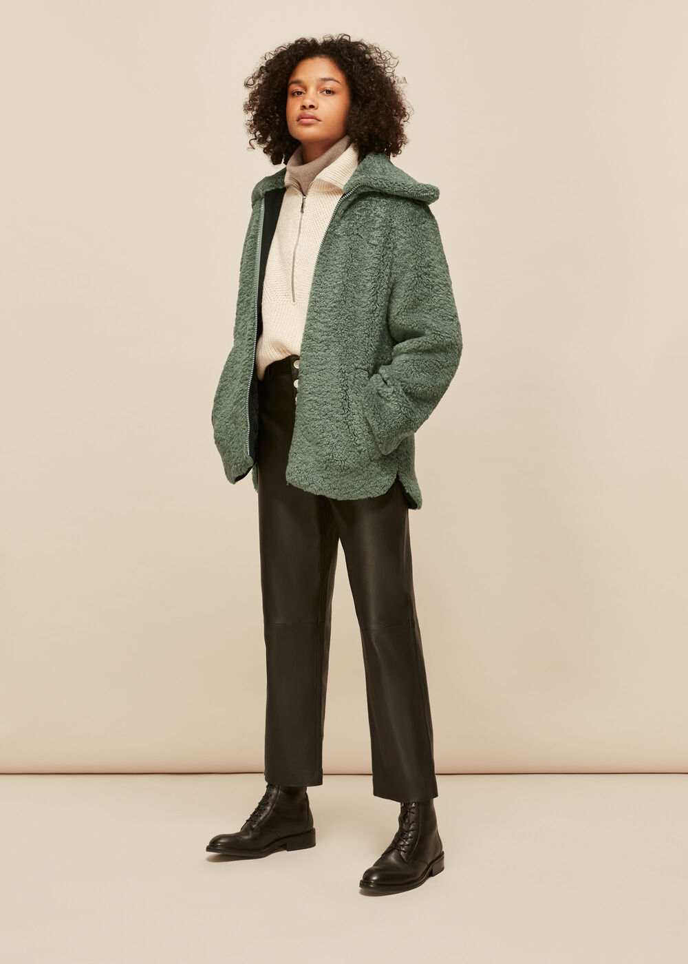 Zip Front Sporty Jacket