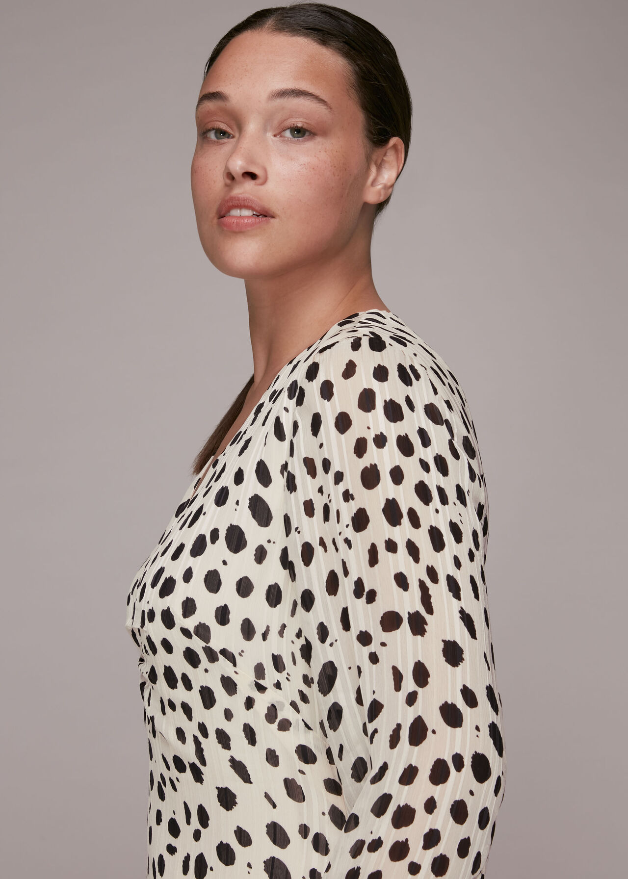 Lucie Dalmation Print Dress