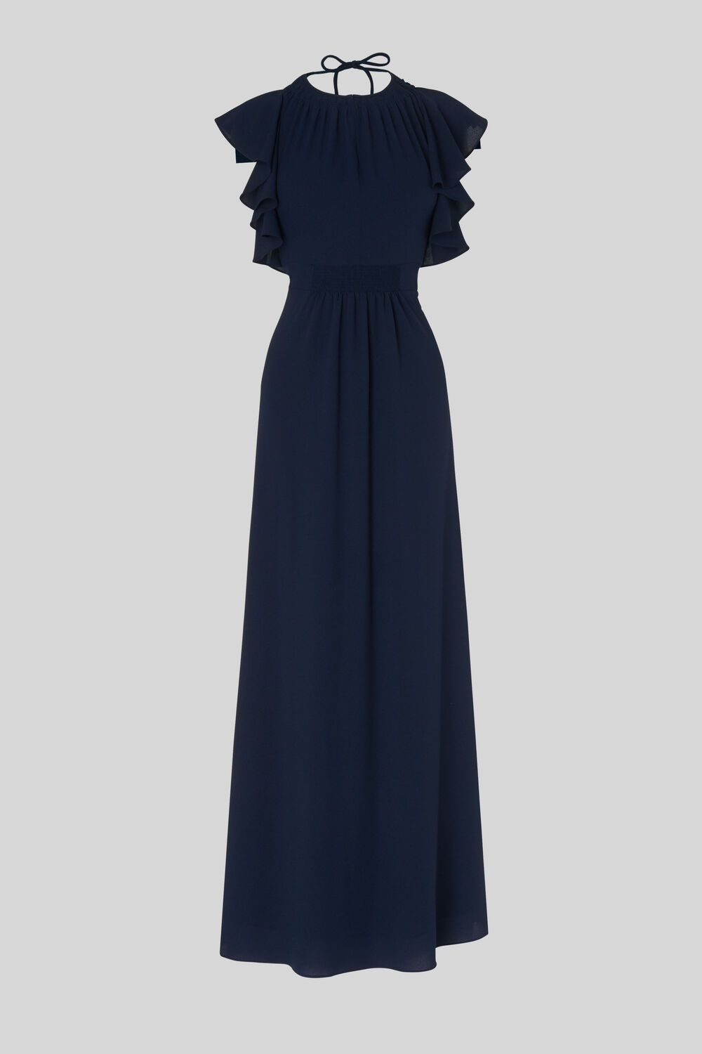 Zyta Frill Maxi Dress Navy