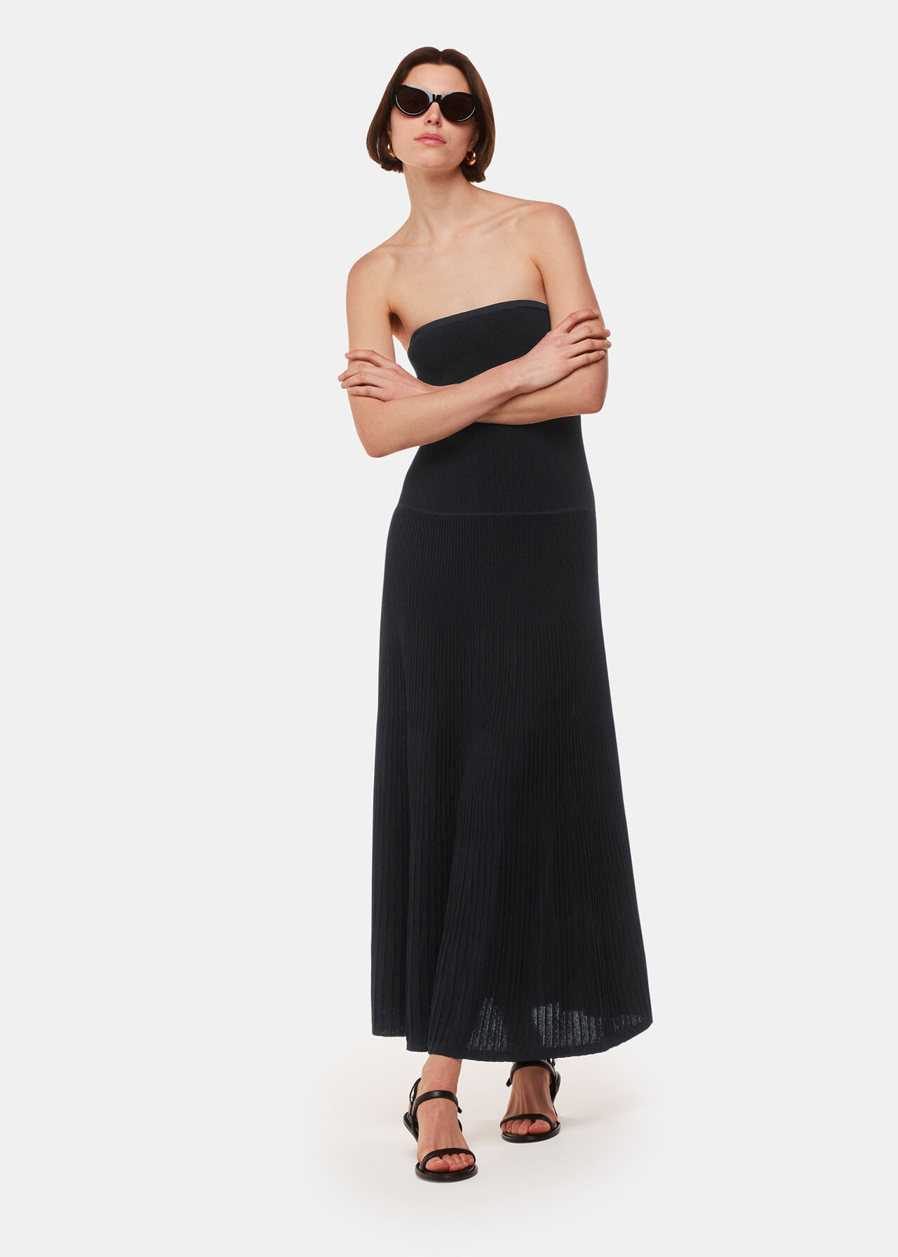 Bandeau Knit Dress