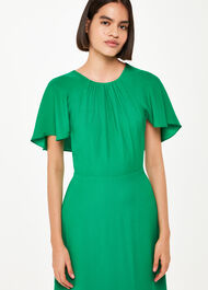 Annabelle Cape Sleeve Dress