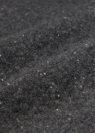 Cashmere Fleck Seam Neck Knit