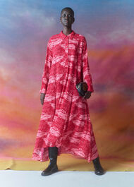 Field Print Dress