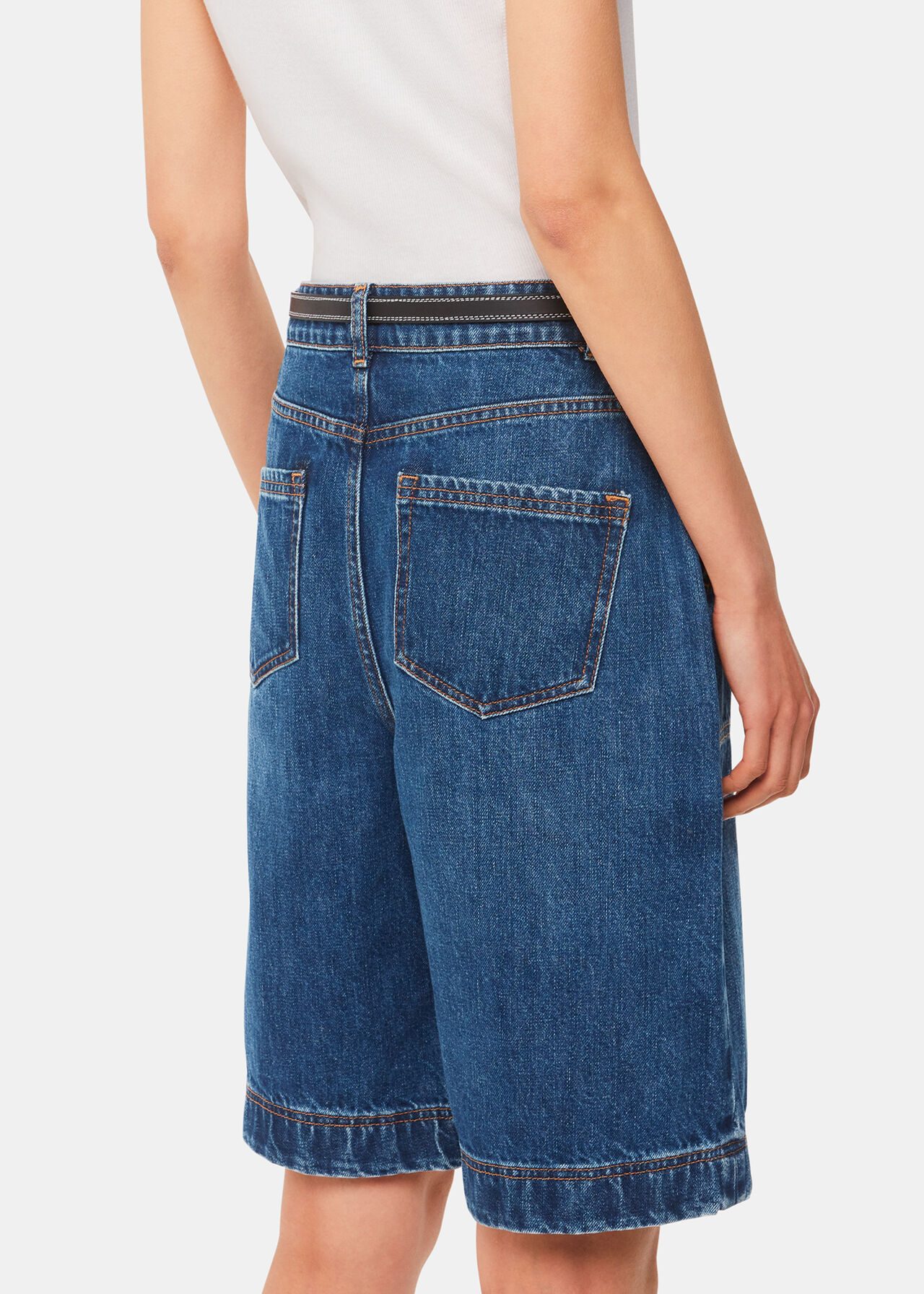 Raya Longline Denim Short