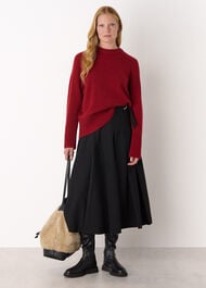 Heavy Cashmere Crew Neck Knit