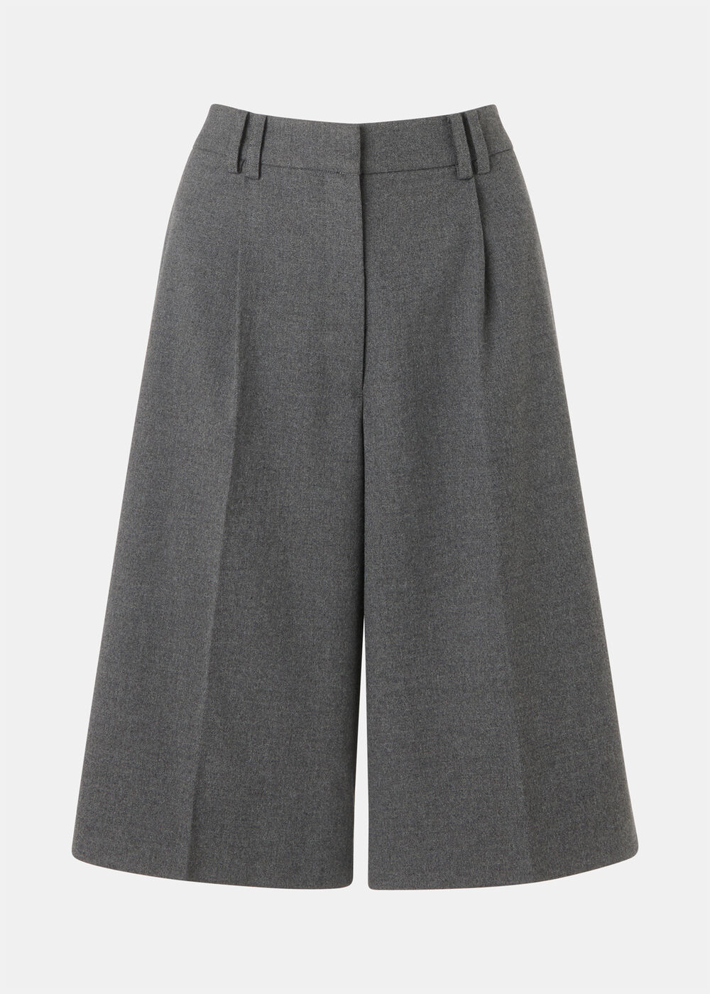 Formal Pleat Front City Short