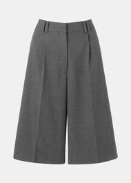 Formal Pleat Front City Short