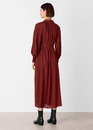 Pansy Dot Shirt Dress