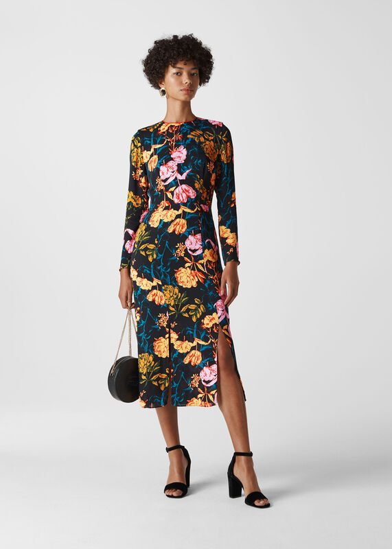 Digital Bloom Bella Dress