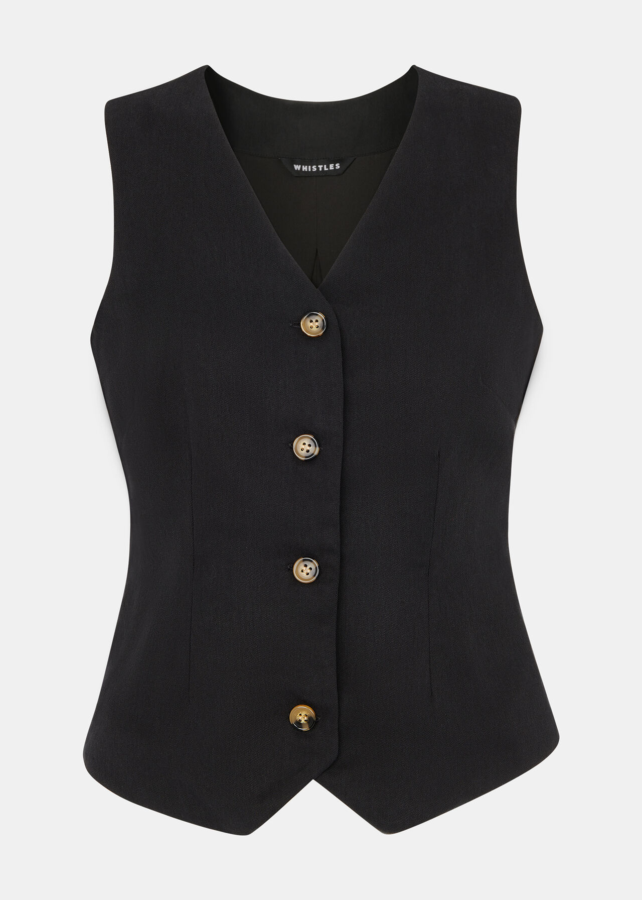 Black Jess Waistcoat | WHISTLES