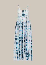 Tie Dye Beach Carmen Dress