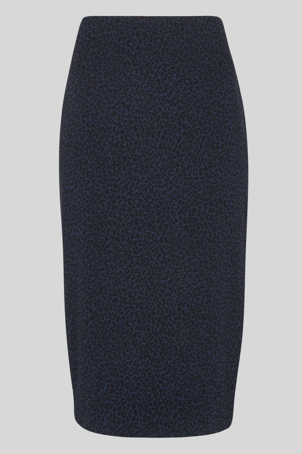 Animal Jersey Tube Skirt Navy/Multi