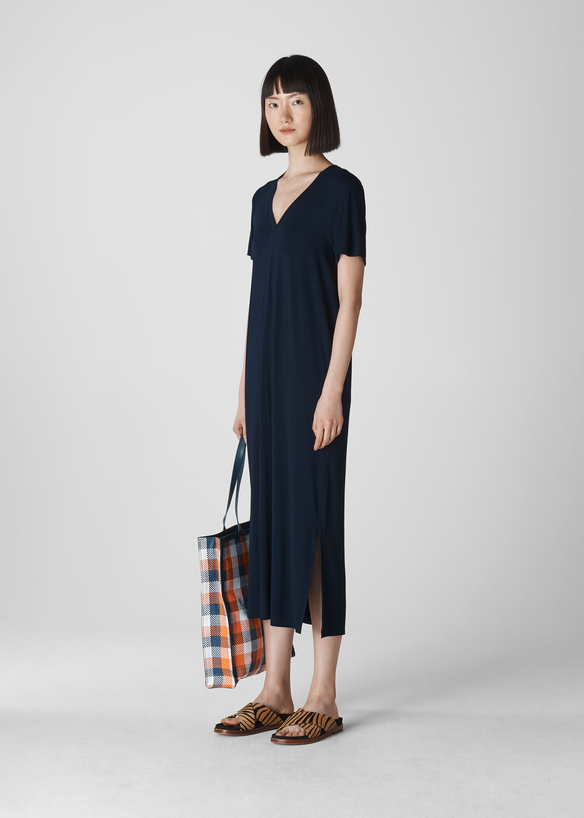 whistles jersey dress