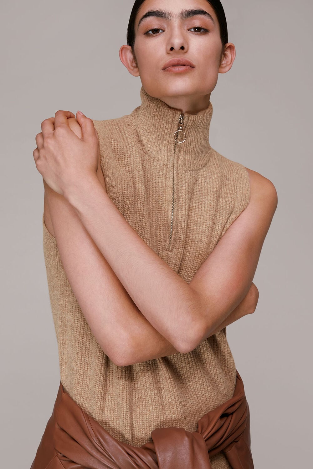 Half Zip Tank