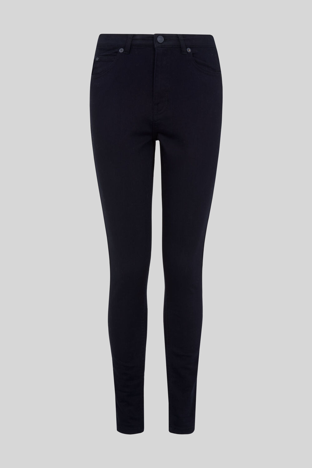 Blue Black Skinny Jean Dark Blue