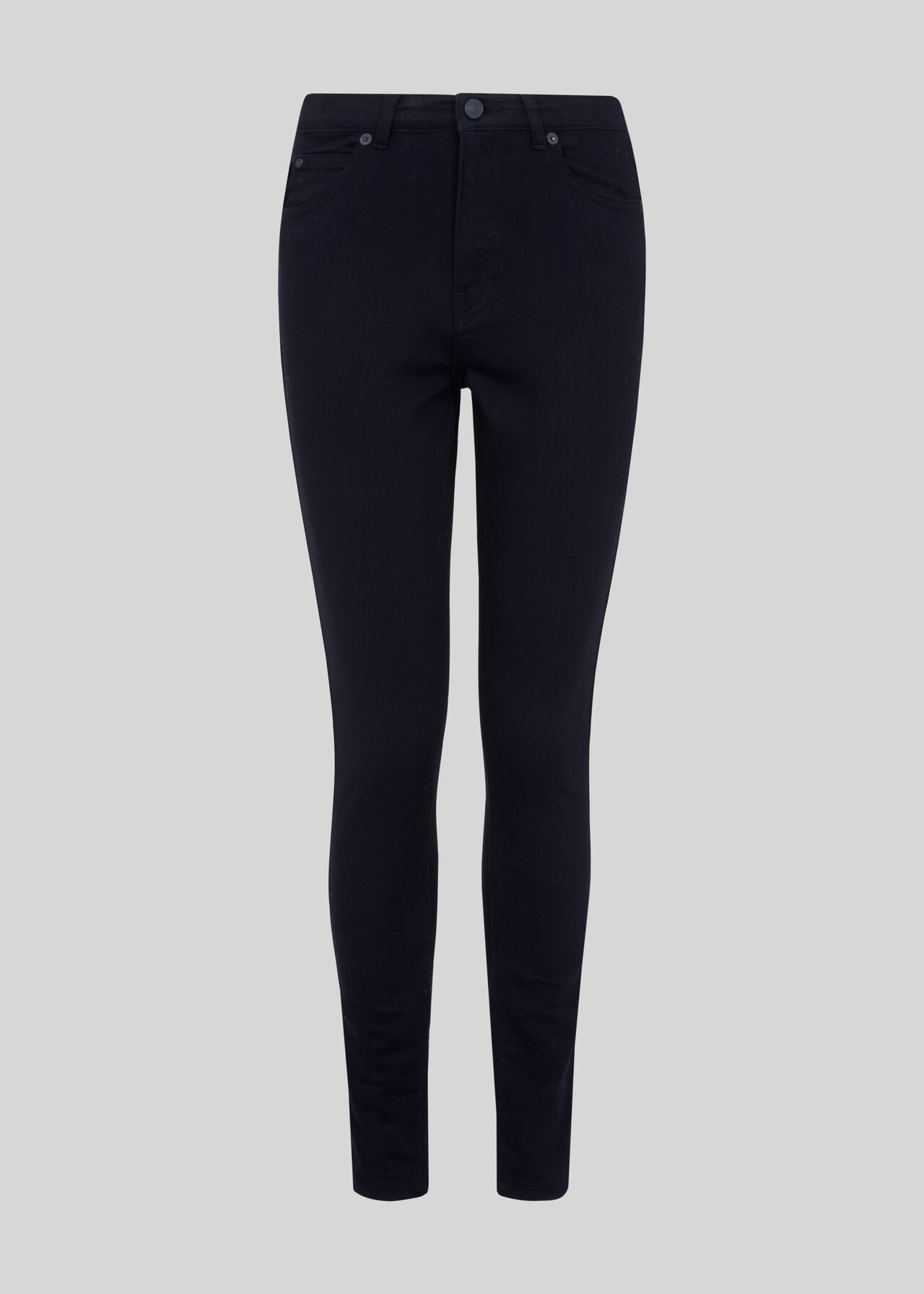 Blue Black Skinny Jean Dark Blue