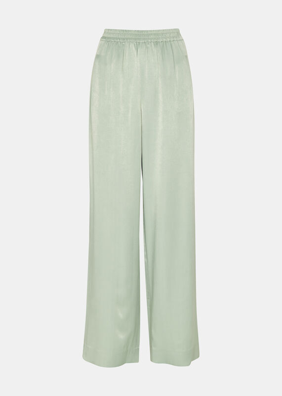 Sage Green Rita Luxe Elasticated Trouser