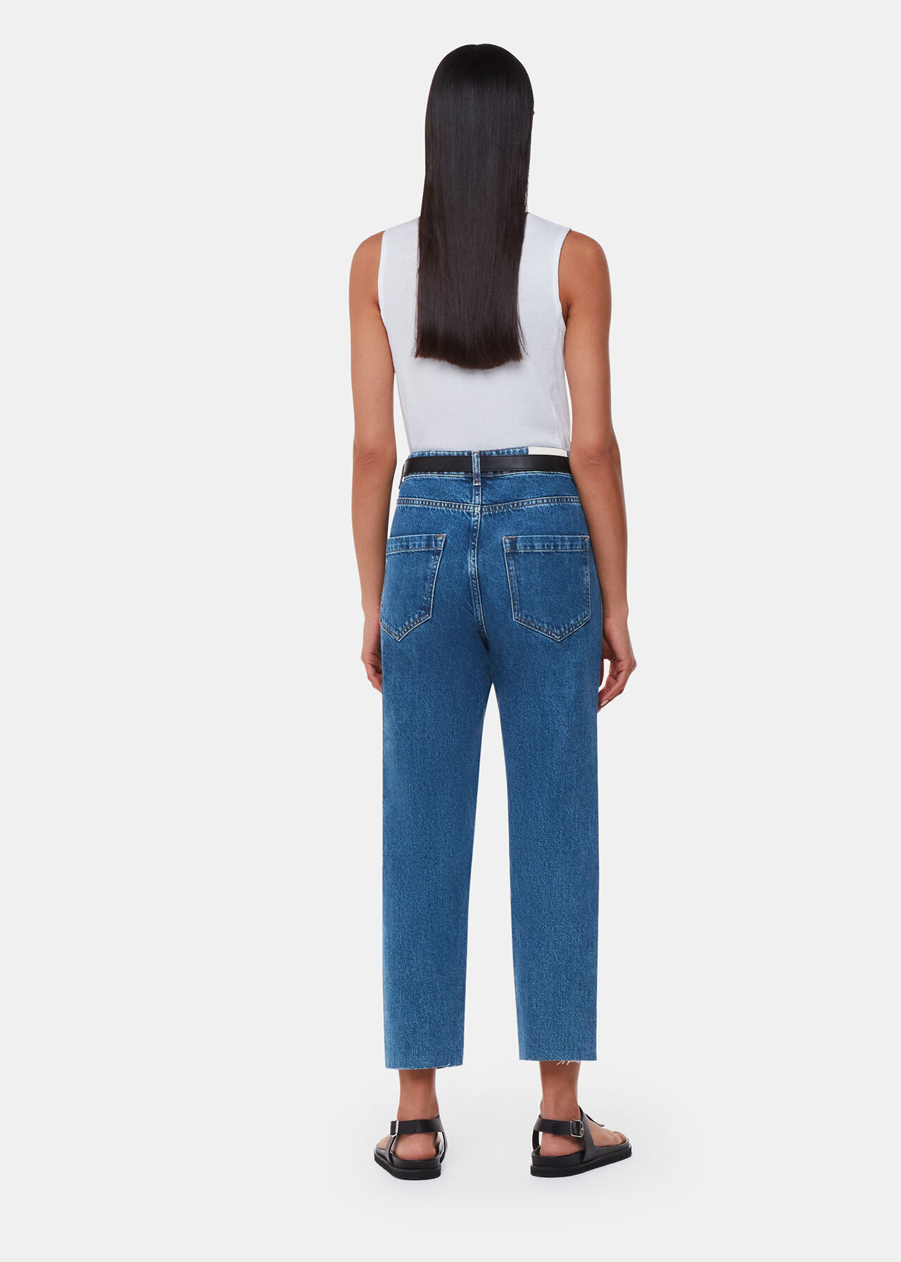 Authentic Slim Frayed Jean