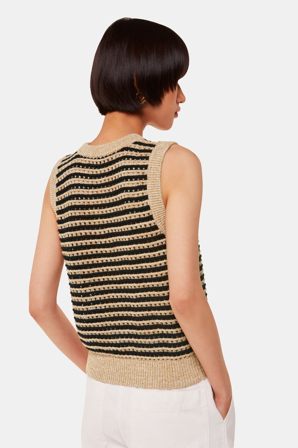 Crochet Stripe Tank