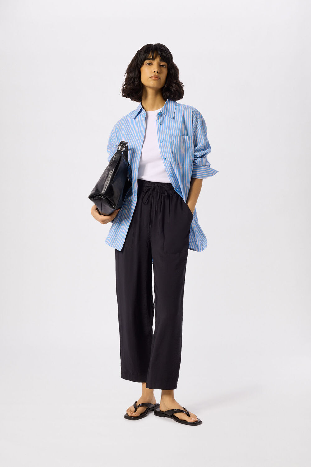 Black Tie Waist Trouser