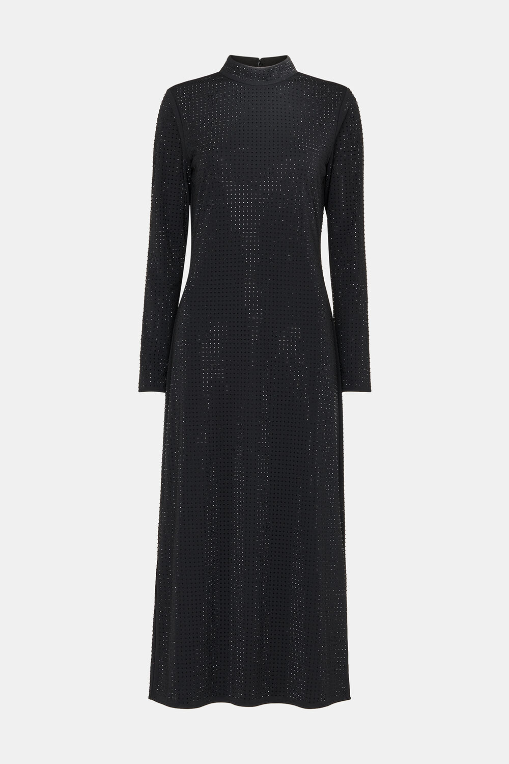 Hot Fix Jersey Midi Dress