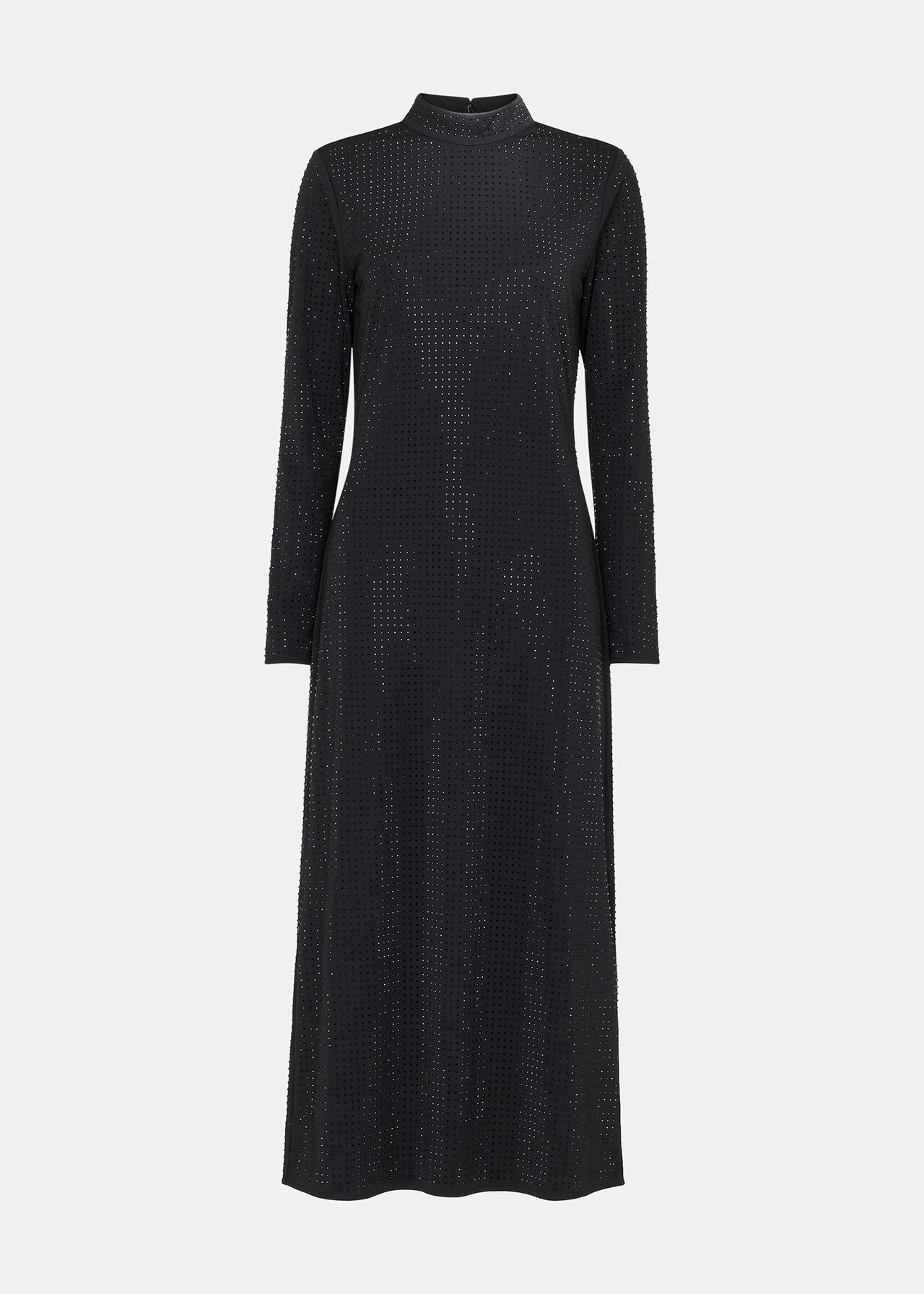 Hot Fix Jersey Midi Dress