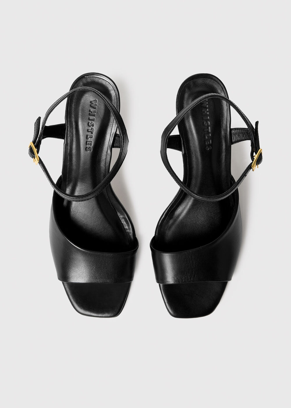 Asymmetric High Heeled Sandal