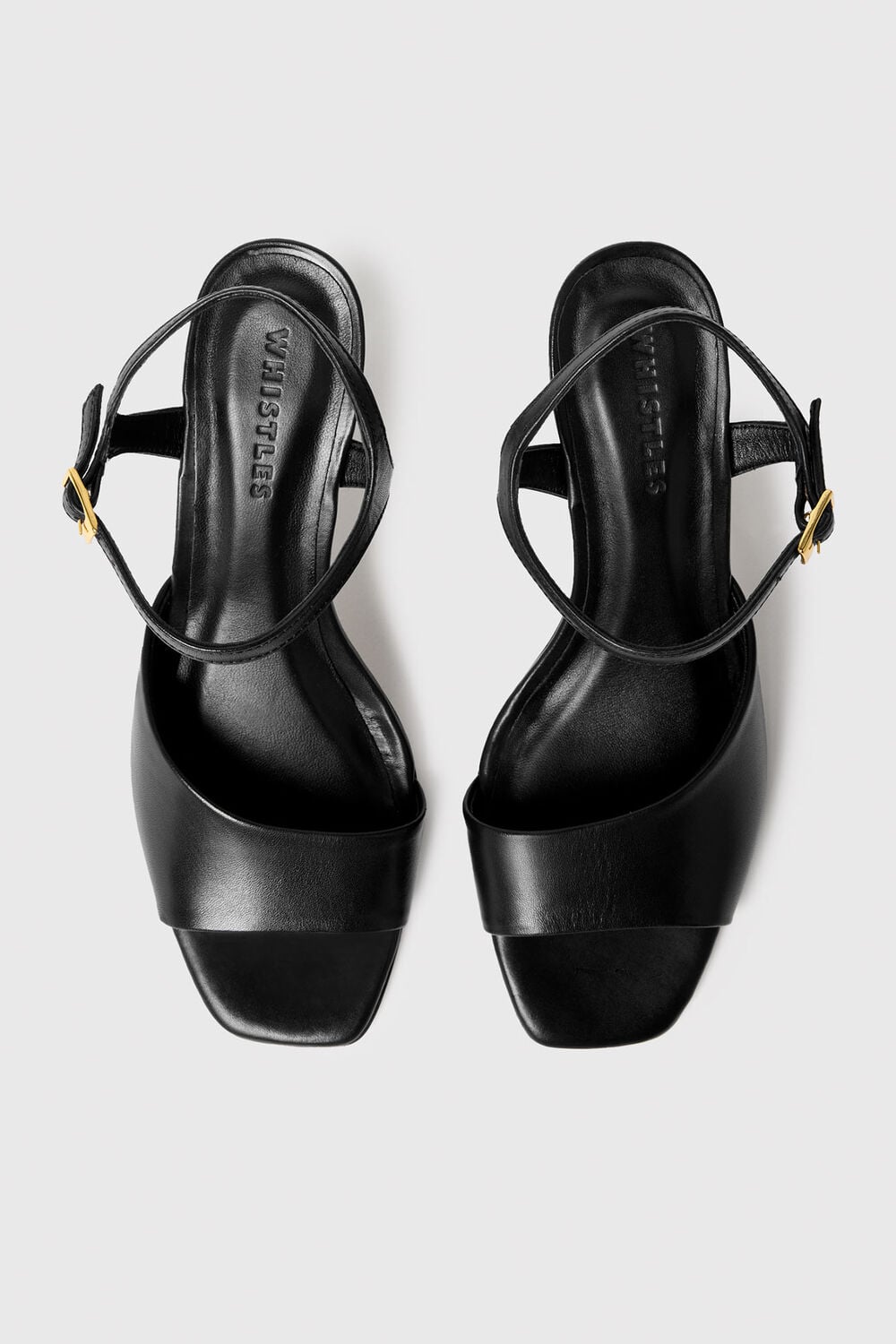 Asymmetric High Heeled Sandal