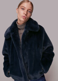 Drew Faux Fur Coat