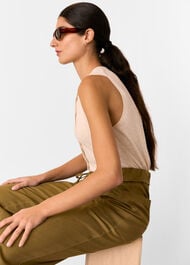 Paper Bag Waistband Trouser
