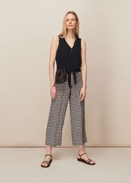 Button Down Ribbed Tank Top