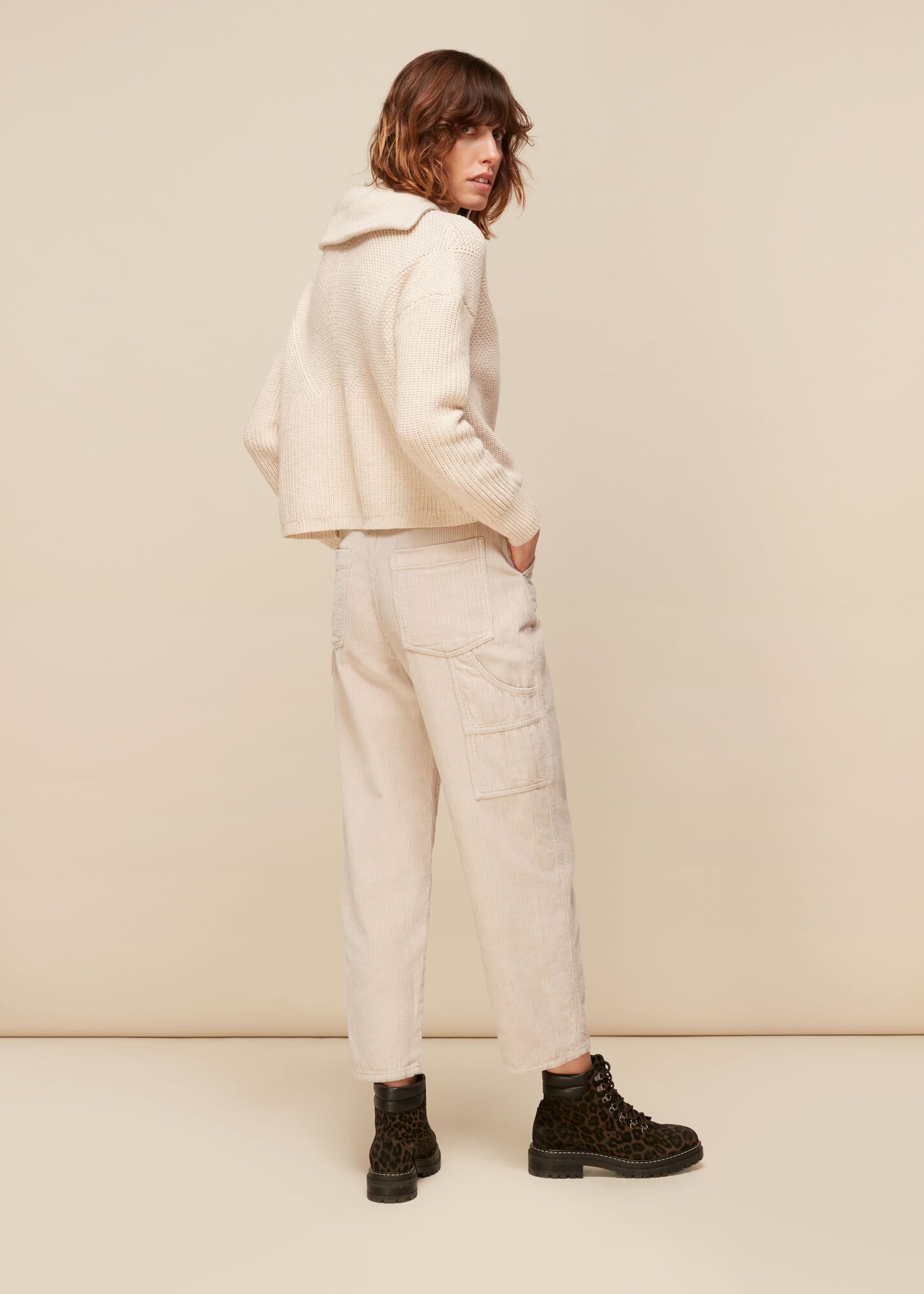 Ivory Utility Cord Cargo Jean WHISTLES Whistles US