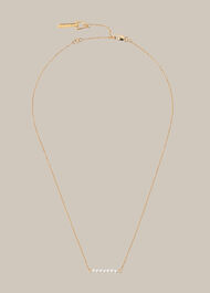 Pearl Bar Necklace