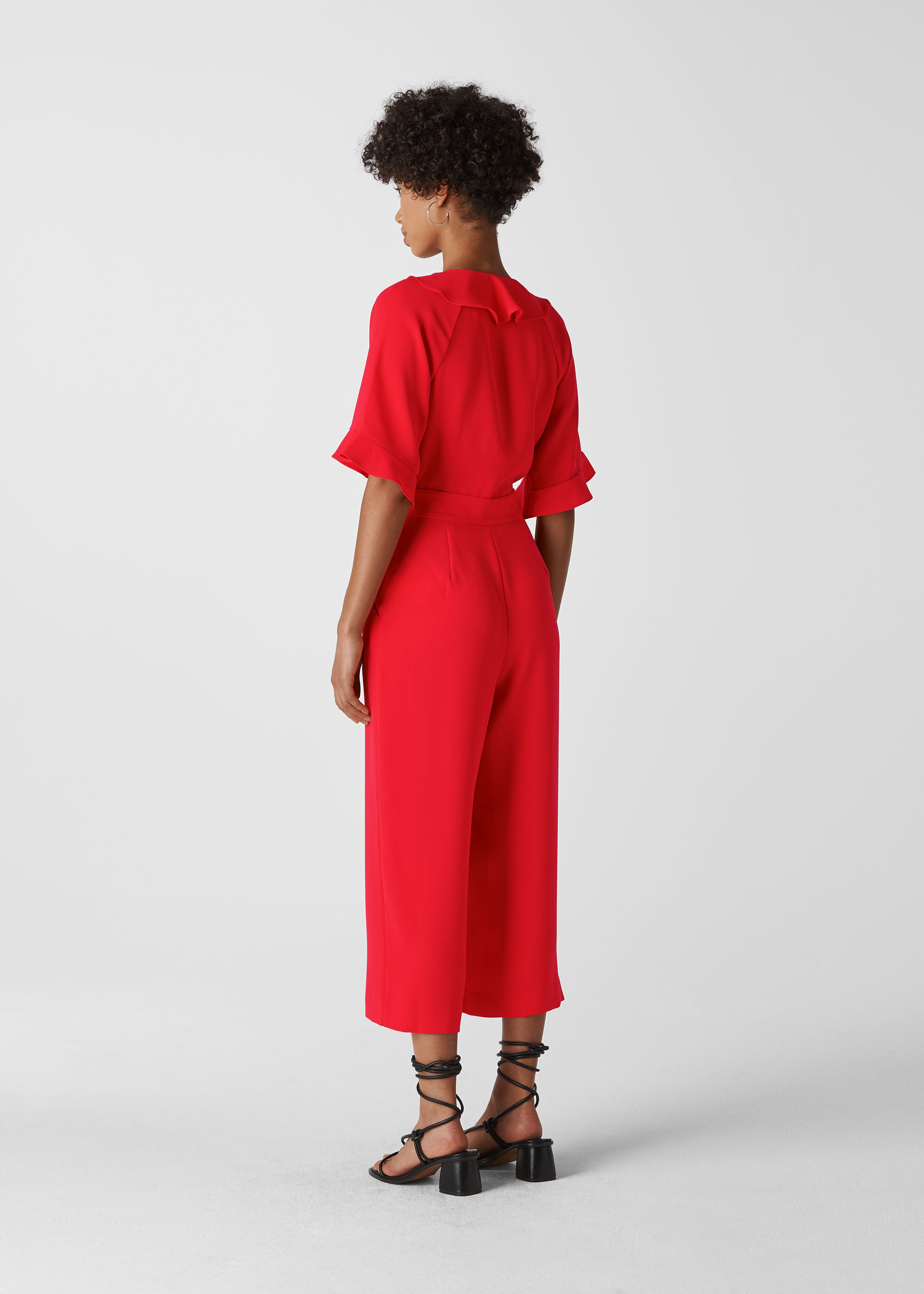 Monki sales red jumpsuit